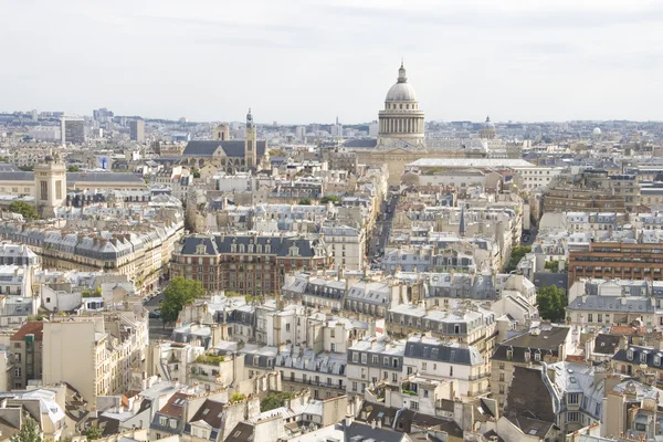 Flygfoto på paris — Stockfoto