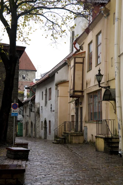 Street in old Tallinn — Stock Photo, Image