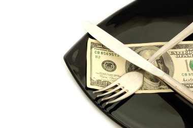 Expensive food concept clipart