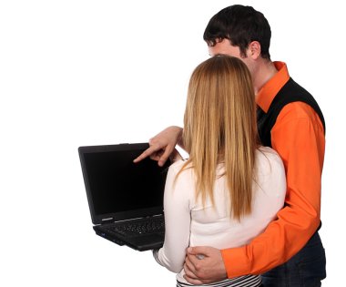 Working couple clipart