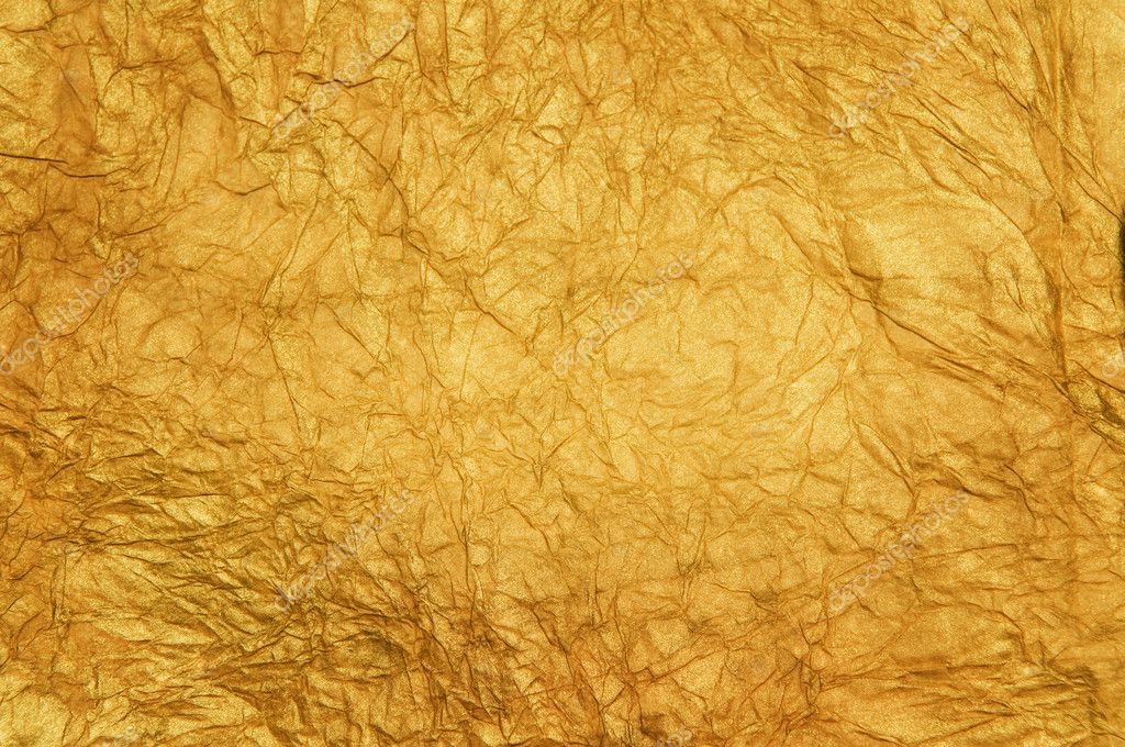 Crumpled paper gold — Stock Photo © Okssi68 #2199416