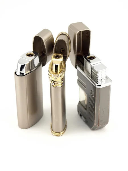 Composition from three lighters — Stock Photo, Image