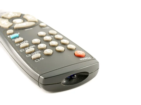 Black remote console for TV — Stock Photo, Image