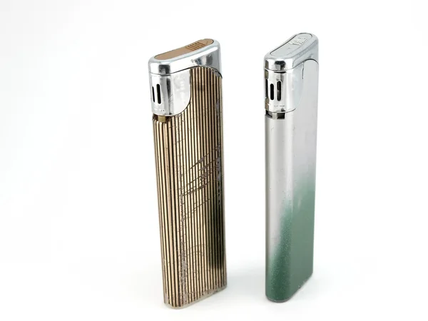 Two old lighters — Stock Photo, Image