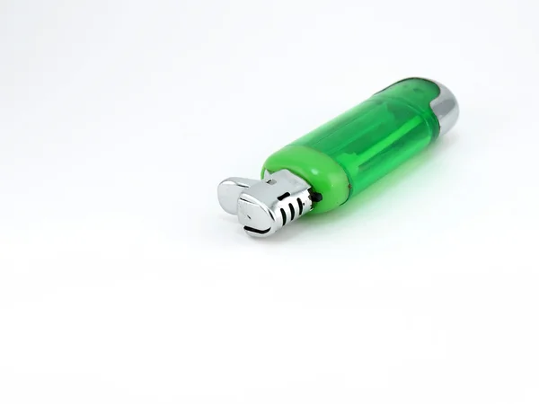 Green lighter — Stockfoto