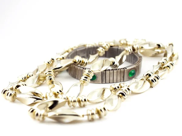 Beads and bracelet — Stock Photo, Image