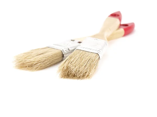 Two paint brushes — Stock Photo, Image