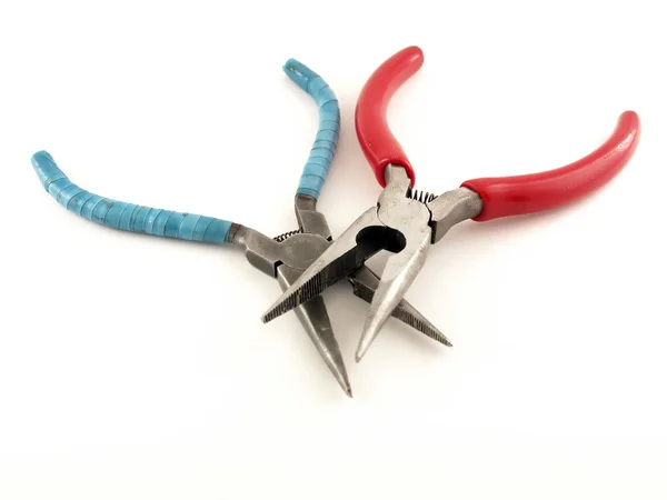 Stock image Two combination pliers