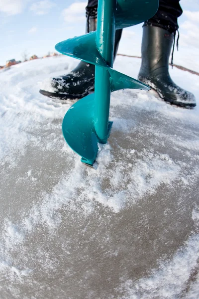 stock image Ice-drill