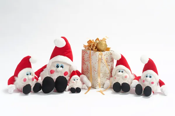 Present and gnomes — Stock Photo, Image