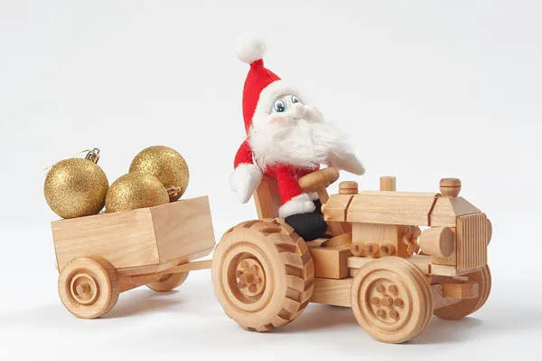Kierowca świąteczny — Zdjęcie stockowe