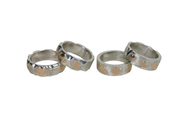 Four rings — Stockfoto