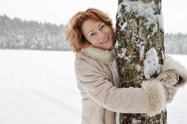 Winters portrait — Stock Photo, Image