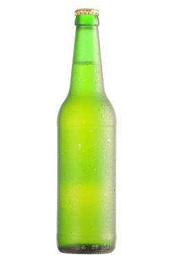 Lager beer bottle clipart