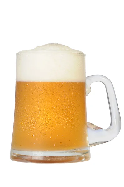 Caneca de cerveja fria — Fotografia de Stock