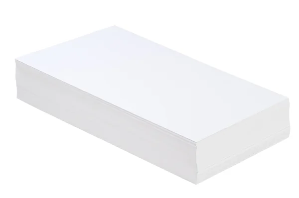 Pile de papier blanc — Photo