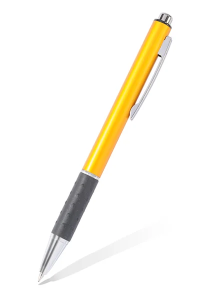 Изолированная шариковая ручка — стоковое фото