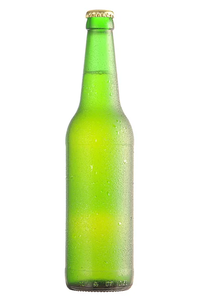 Garrafa de cerveja lager — Fotografia de Stock