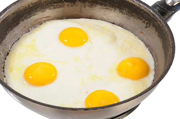 Τηγανητά αυγά — Φωτογραφία Αρχείου
