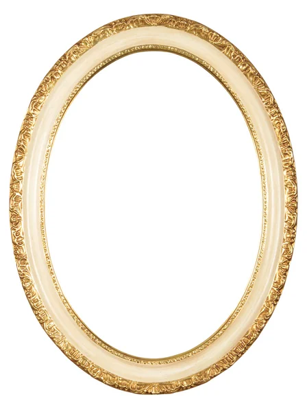 Isolated oval frame — Stock Photo, Image