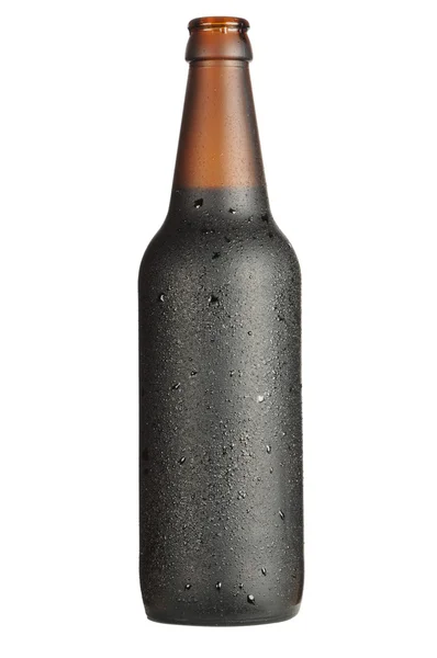 Bottle of dark beer — Stock Photo, Image