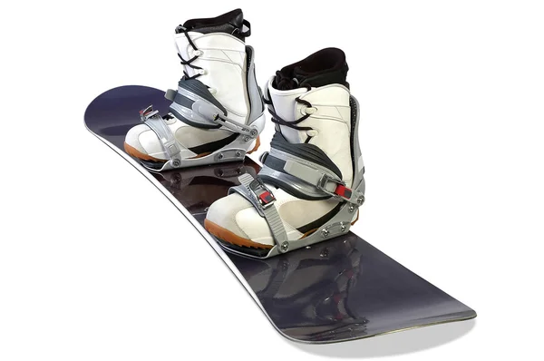 Ski avec bottes — Photo