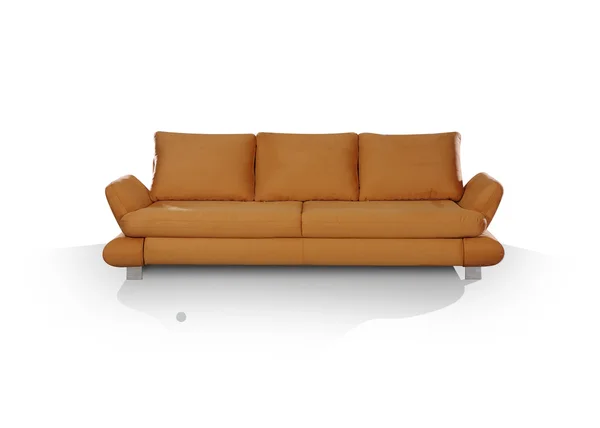 现代榛沙发 — 图库照片