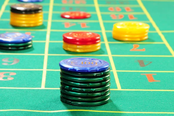 Casino fişi — Stok fotoğraf