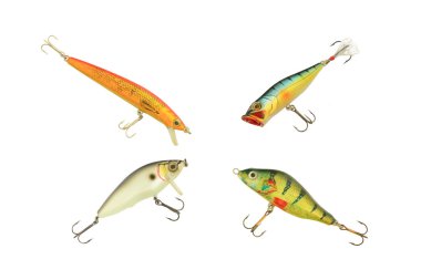 Fishing lures clipart