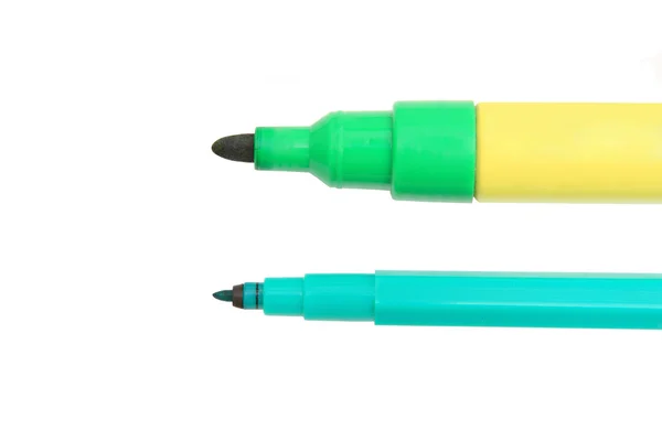 Two markers — Stock Photo, Image