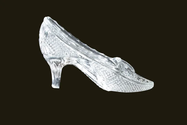 水晶拖鞋 免版税图库图片