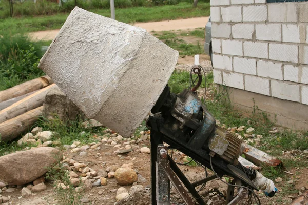 stock image Concrete mixer.