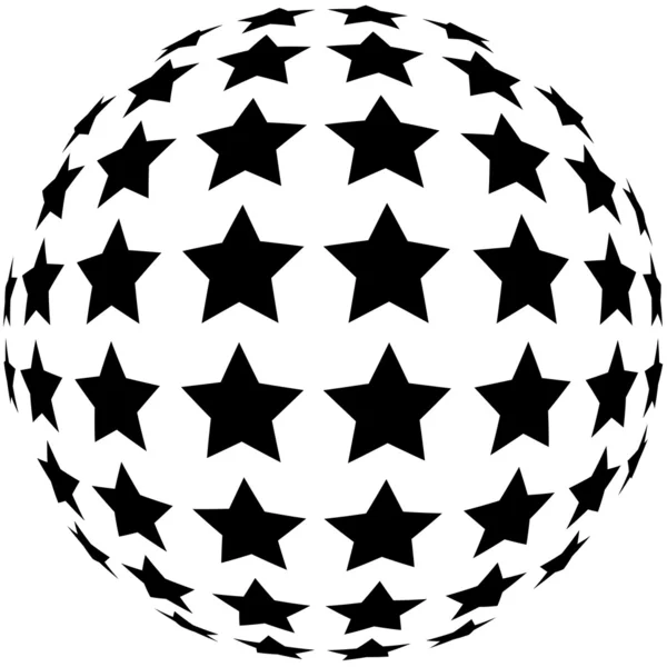 Elemento de diseño esfera estrella . —  Fotos de Stock