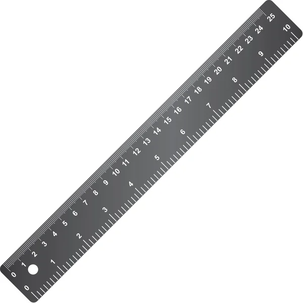 School ruler design element. — Stock Photo, Image