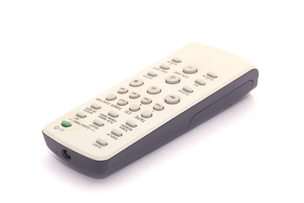 TV remote isolated on white. — Stock Photo, Image