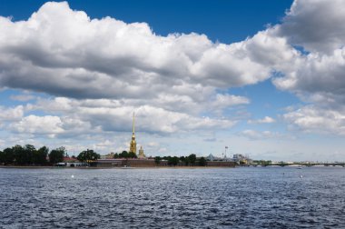 Peter and Paul Fortress clipart