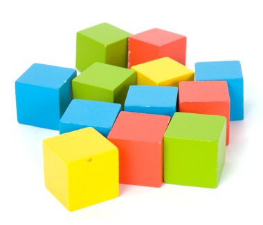 Colorful blocks clipart