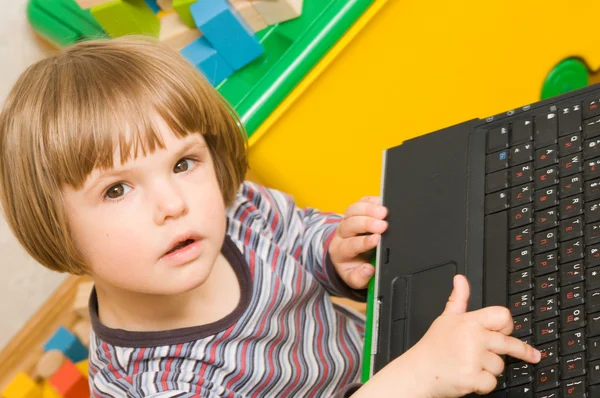 Gyerek laptop — Stock Fotó