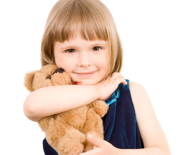 Child with toy — Stock Photo, Image