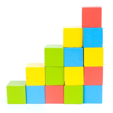 Colorful blocks clipart