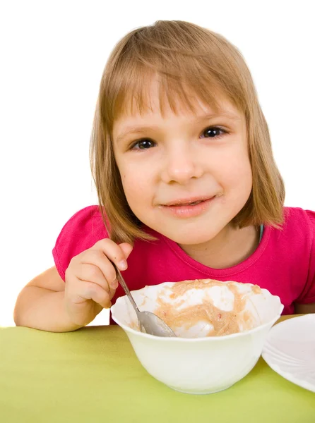 Παιδί φάει — Φωτογραφία Αρχείου