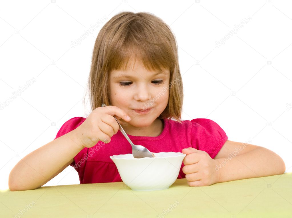 Child Eat Stock Photo By ©semenovp 1176789