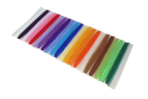 Multicolored threads — Stock Photo, Image