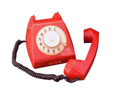 eski vintage telefon