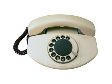 eski analog telefon