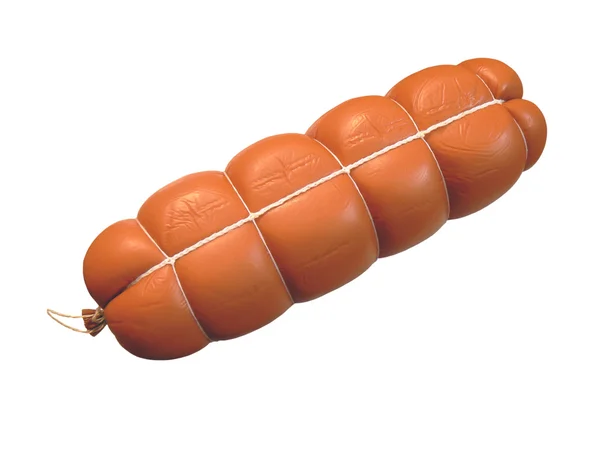 Long loaf of sausage — Stock Photo, Image
