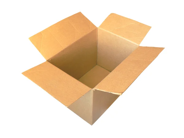 Eski karton kutu — Stok fotoğraf