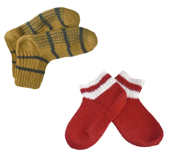 Vlněný ponožky — Stock fotografie