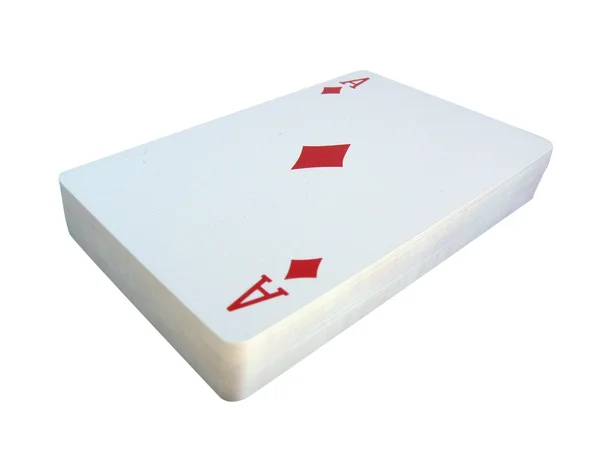 Log of the playing cards — Stock Photo, Image