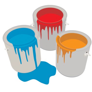 Paint Cans clipart